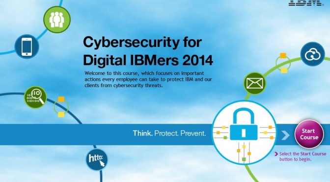 Digital IBMer 2014 title screen